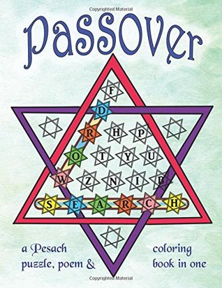 1f3a6] #D.o.w.n.l.o.a.d# Passover Word Search: A Pesach Puzzle, Poem & Coloring Book in One - Puzzle Color #PDF#