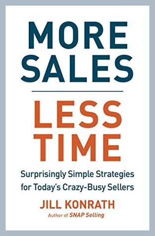 [f936f] @Read~ More Sales, Less Time: Surprisingly Simple Strategies for Today's Crazy-Busy Sellers - Jill Konrath %PDF!