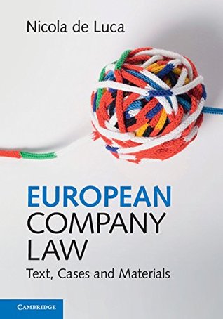 [617c8] @Download# European Company Law: Text, Cases and Materials - Nicola de Luca *P.D.F~