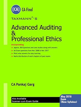 [8ed00] ^Full~ %Download^ Advanced Auditing & Professional Ethics (CA-Final) (for May 2018 Exam-New Syllabus) - Pankaj Garg !PDF%