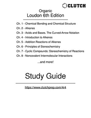 [a5654] @Read% Study Guide for Organic Chemistry, 6th Edition, by Loudon - John Betancourt #PDF*