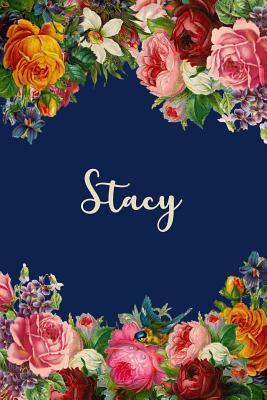 [58ad9] @Download~ Stacy: Personalized Name Floral Design Matte Soft Cover Notebook Journal to Write In. 120 Blank Lined Pages -  @P.D.F^