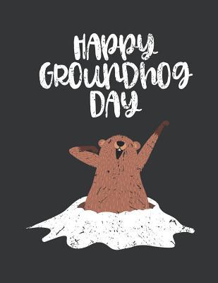 [9ba4a] ~Read% Notebook: Happy Groundhog Day Cute Winter Celebration Journal & Doodle Diary; 120 Squared Grid Pages for Writing and Drawing - 8.5x11 in. - Groundhog Day Publishing Co !PDF^