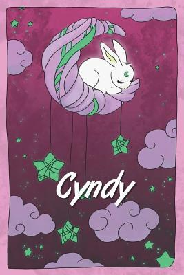 [24333] *R.e.a.d@ *O.n.l.i.n.e% Cyndy: personalized notebook sleeping bunny on the moon with stars softcover 120 pages blank useful as notebook, dream diary, scrapbook, journal or gift idea - Jenny Illus @PDF#