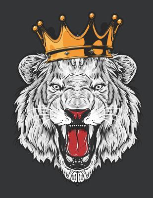 [b693c] ^Download^ Notebook: The White Lion is the King Cool Journal & Doodle Diary; 120 Dot Grid Pages for Writing and Drawing - 8.5x11 in. - Lion Pun Publishing Co ^e.P.u.b*