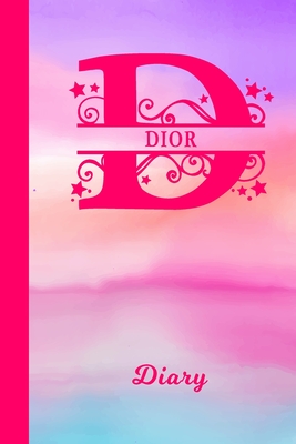 [e7606] ^F.u.l.l.@ %D.o.w.n.l.o.a.d% Dior Diary: Personalized First Name Personal Writing Journal Cute Pink Purple Watercolor Cover Daily Diaries for Journalists & Writers Note Taking Write about your Life & Interests -  *e.P.u.b#