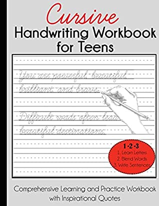 [893a0] ^R.e.a.d% Cursive Handwriting Workbook for Teens: Comprehensive Learning and Practice Workbook with Inspirational Quotes - Dylanna Press #ePub#