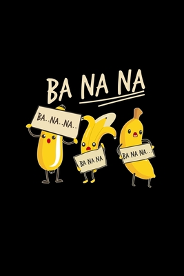 [6155f] @R.e.a.d~ Ba na na: 6x9 Banana blank with numbers paper notebook notes -  ^PDF~